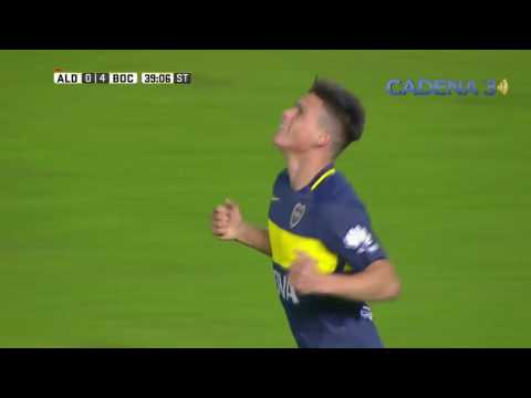Aldosivi 0 - 4 Boca/Gol de Silva