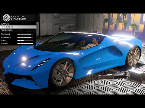 GTA 5 - DLC Vehicle Customization - Ocelot Virtue (Lotus Evija)