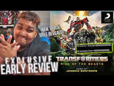 Transformers: Rise of the Beasts FULL SCORE REVIEW! | Jablonsky & 1986 RETURNS! + New TRACK TITLES!