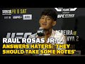 18-Year-Old Raul Rosas Jr. Answers Haters: ‘They Should Take Some Notes’ | UFC 287 | MMA Fighting