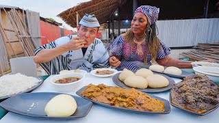 Queen of WEST AFRICAN FOOD!! + Mysterious Stilt Dances!! | Côte d’Ivoire 🇨🇮 - YouTube
