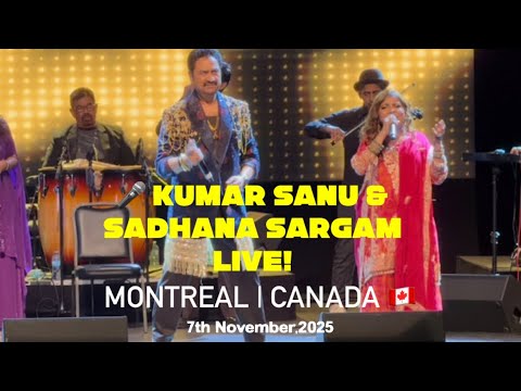 Kumar Sanu & Sadhana Sargam Live Concert Highlights 2025 | 90s Bollywood Romantic Hits 🎶