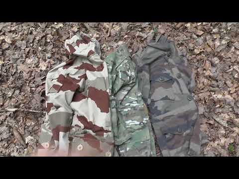 Camouflage effektiveness test: French Woodland CCE vs Desert CCE