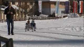 preview picture of video 'Chinook mit Turbine in Kleinarl März 2013'