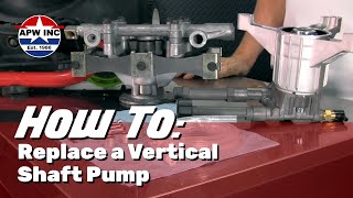 How To: Replace a Vertical Shaft Pump