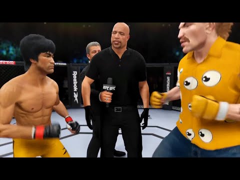Bruce Lee vs. Yellow Ripper - EA sports UFC 4