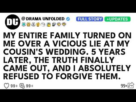 My Entire Family Destroyed My Life Over A Lie At My Cousin’s Wedding—5 Years Later, The Truth Blew