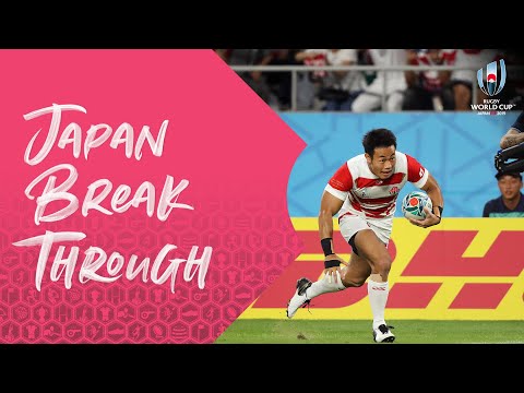 Japan's phenomenal last minute try v Ireland