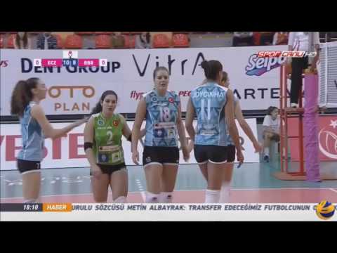 Eczacibasi vs Bursa - Turkish Women's Volleyball League 2016/2017