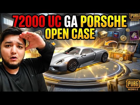 72000 UC GA PORSCHE OPEN KEYS VAWE OMADLI BO’LDI