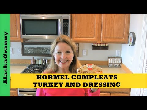 Hormel Compleats Turkey and Dressing Ready to Eat Meals