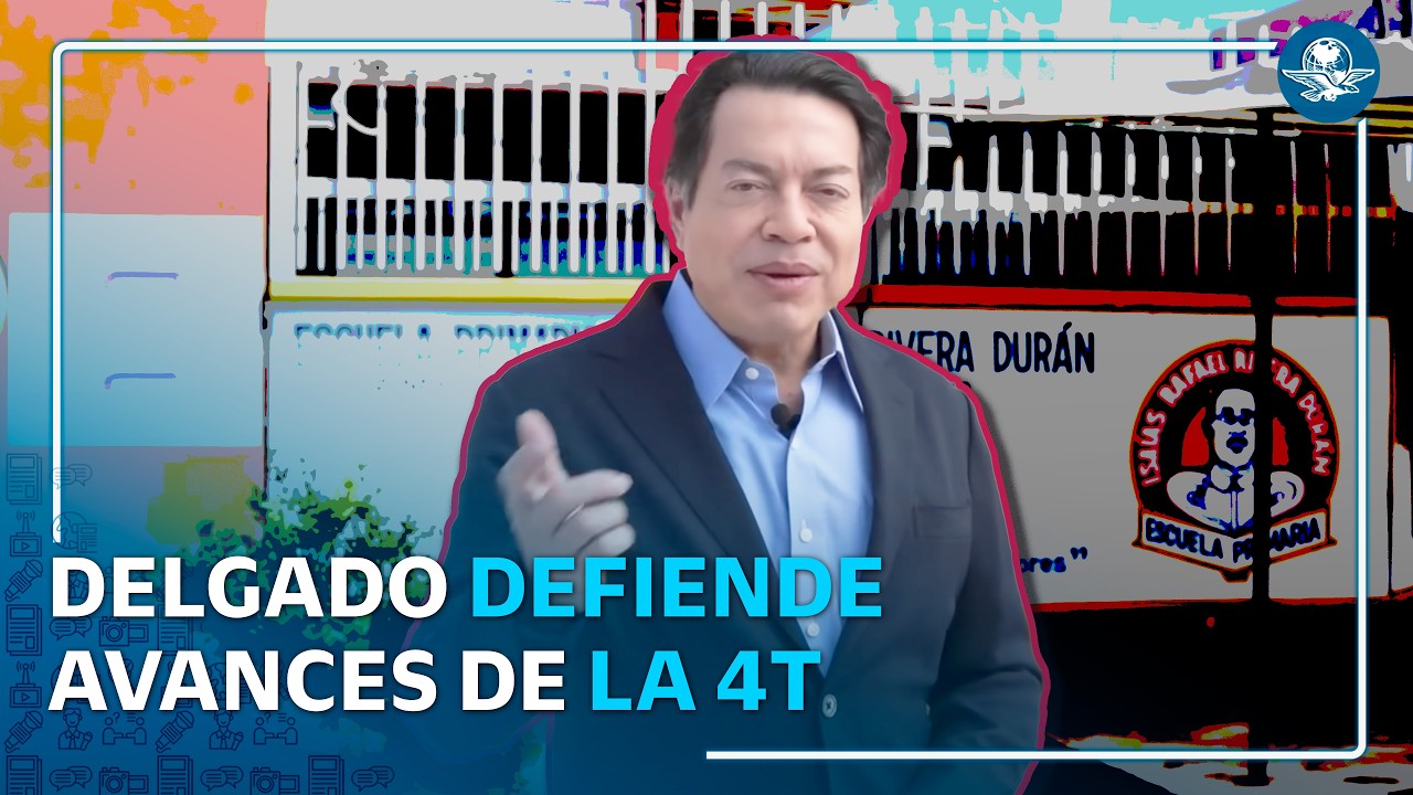 Mario Delgado asegura recuperación salarial de maestros con gobiernos de la 4T