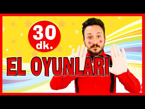 Ellerle Oynanan Burak Onurlu Şarkıları 🙌 30 Dakika 🕑 Eğitici Çocuk Şarkıları 🎶