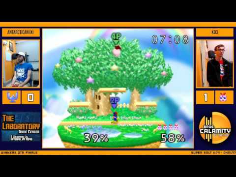 S@LT #79  Antarctican iXi B Falcon vs KD3 P Falcon   Winners Qtr Finals   SSB64 Singles