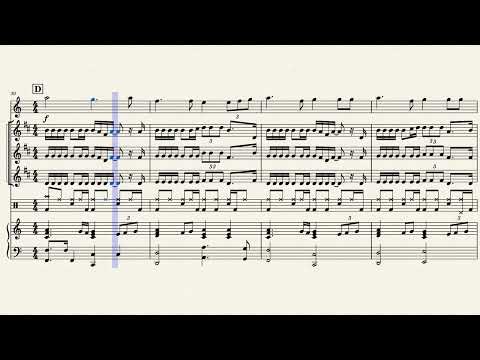 Je te promets – Johnny Hallyday | Flûte - 3 Trompettes - Batterie - Piano