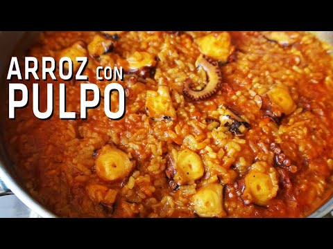 Arroz con pulpo