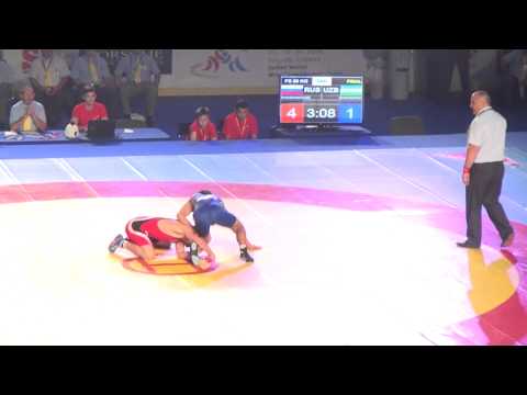 Jr World FS - Badrudinov (RUS) dec. Shavkatov (UZB), 50 kg final