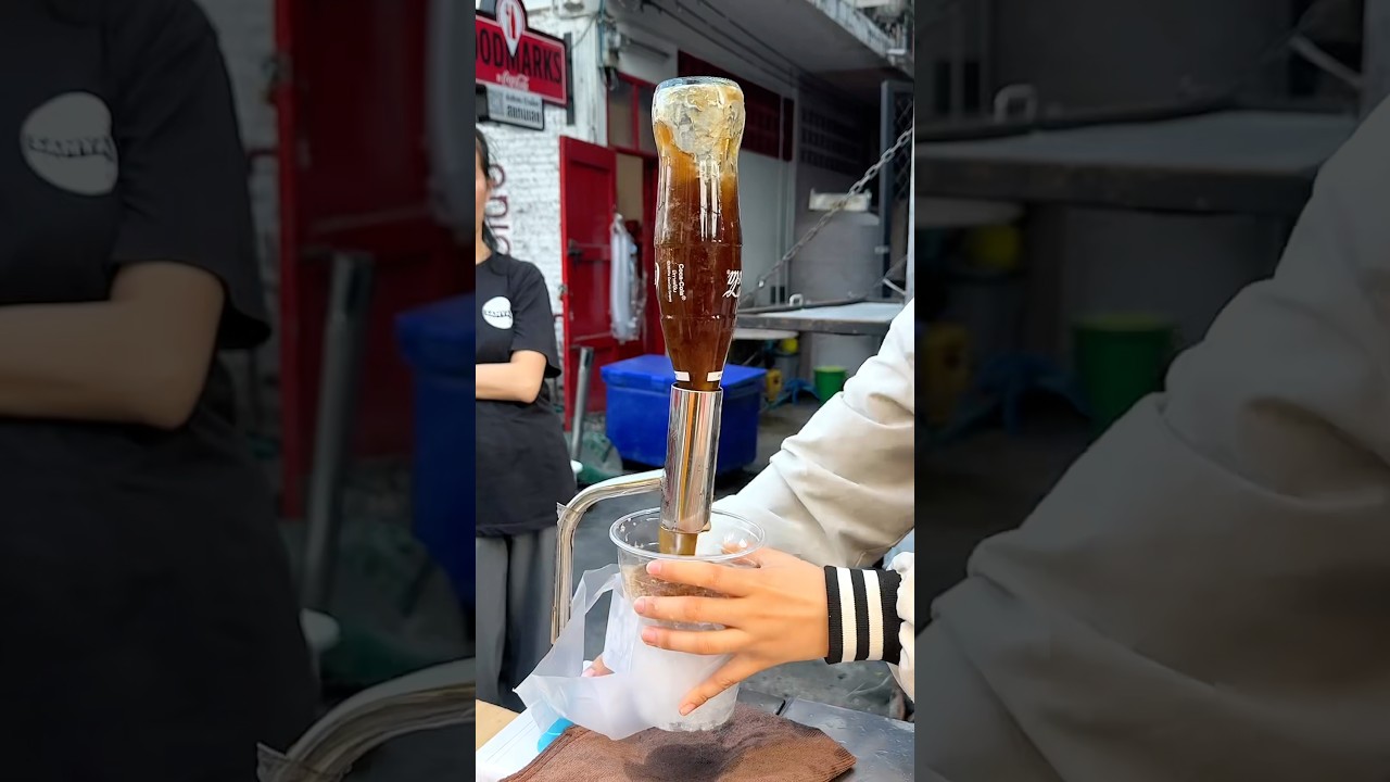 Tap the Coca-Cola, Watch It Freeze Instantly!