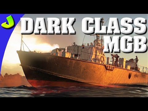 War Thunder-Dark Class MGB Boat Gameplay