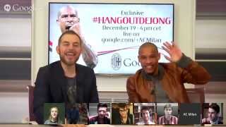 AC Milan | Hangout con Nigel De Jong (19/12/2013) #hangoutDeJong