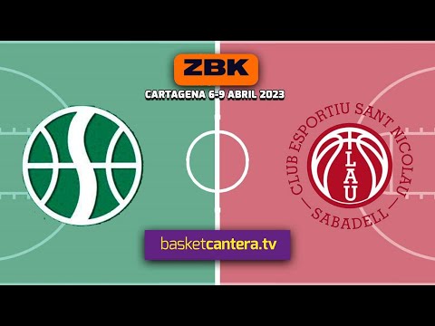 U18M.  STENHUS BASKETBALL  vs  CE SANT NICOLAU.- Torneo QL Sport ZBK Junior masc. Cartagena 2023