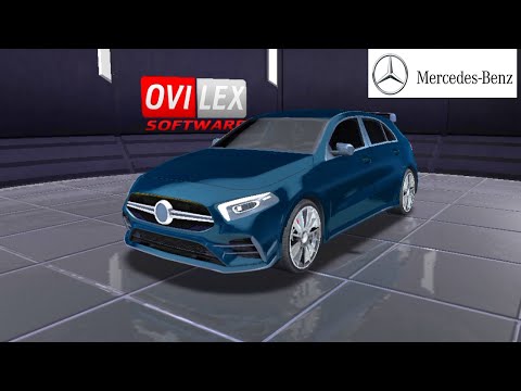 Mercedes Benz A Class UBER Driver - Taxi Sim 2020 - Driver City Car Driving Games Android - Gameplay