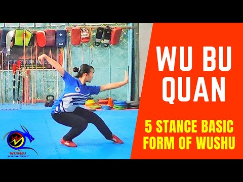 Wu Bu Quan (Five stance basic form) WUSHU performed by Ningsi Borphukan