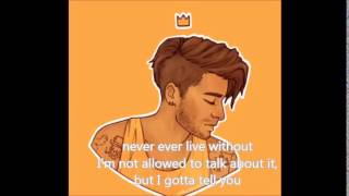 Zayn Malik - I Won't Mind (Lyrics)