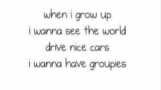 Pussycat Dolls - When I grow up LYRICS