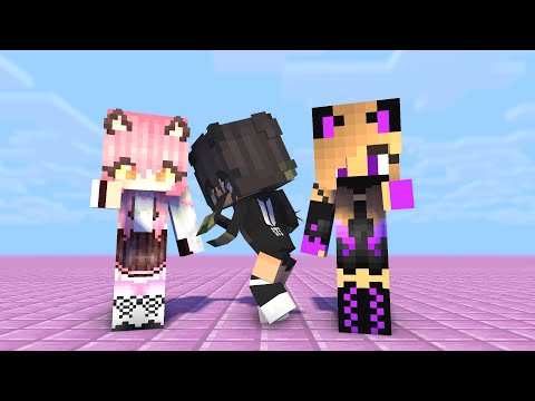 MONSTER SCHOOL : CHICKEN WING MEME 'CAT GIRL' - MINECRAFT ANIMATION