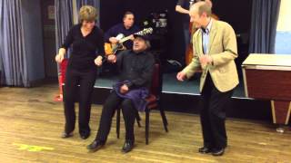 TAP JAM 3: jamming with Will Gaines -  legendary Jazz Hoofer Video 3