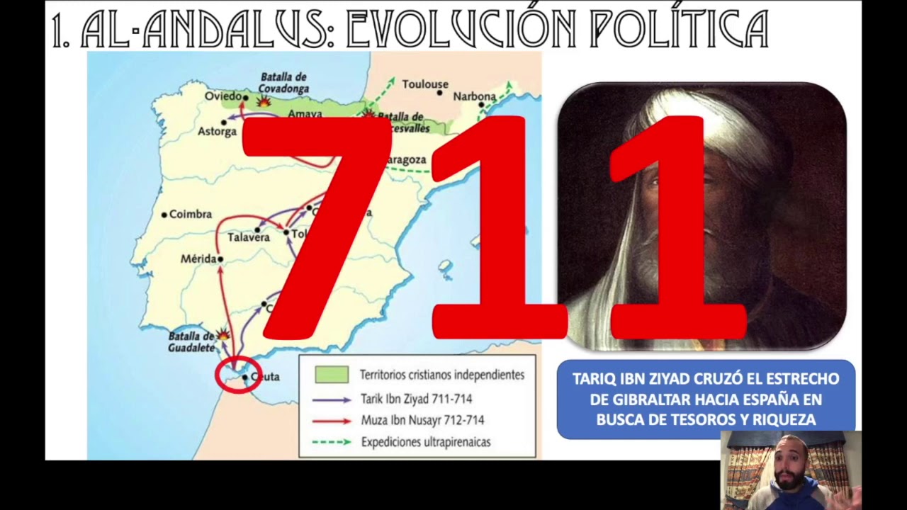 PUNTO 1. AL-ANDALUS: EVOLUCIÓN POLÍTICA