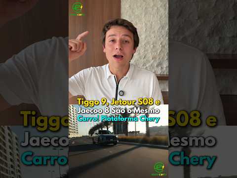 Tiggo 9, Jetour S08 e Jaecoo 8 São o Mesmo Carro? Plataforma Chery⚡