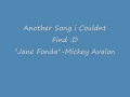 Jane Fonda- Mickey Avalon 