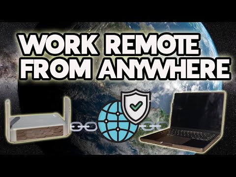 How to Use Your Home IP Address While Traveling and Work Remote from Another Country!