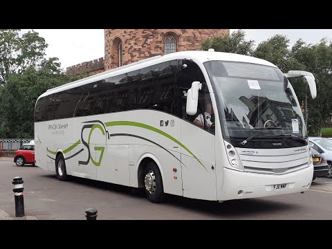 Rail Replacement: Spencer Graham Coaches Volvo B9R Levante FJ11 MMF