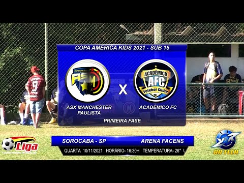 ASX MANCHESTER PAULISTA X ACADÊMICO FC | SUB15