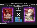 EB02 Meta Round 5 Tinder GP Luffy Vs Shanks Mana Temple Luxembourg Tournament Match Post Ban