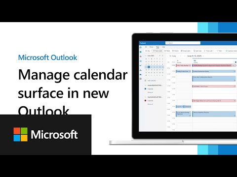 Learning the new Outlook: Managing the Calendar surface