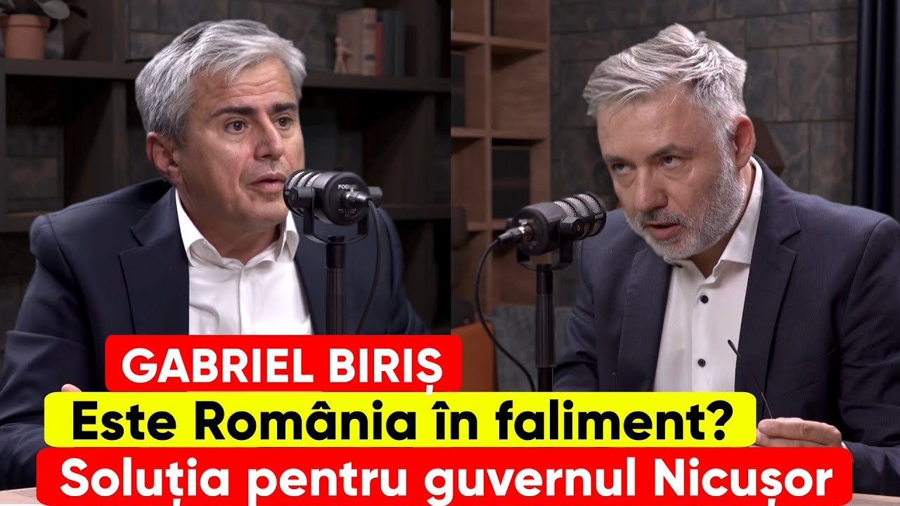 Gabriel Biriș. Este România în faliment? Soluția pentru guvernul Nicușor