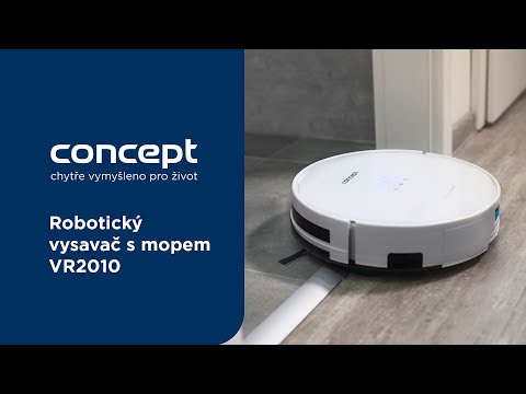 Dulkių siurblys - robotas Concept Perfect Clean 2w1 video