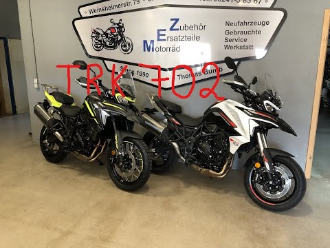 Benelli TRK 702 + TRK 702 X - ENDLICH EINGETROFFEN - alle Infos, Unterschiede und Details