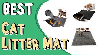 Top 5 Best Cat Litter Mat In 2022 _  Cat Litter Mat Review