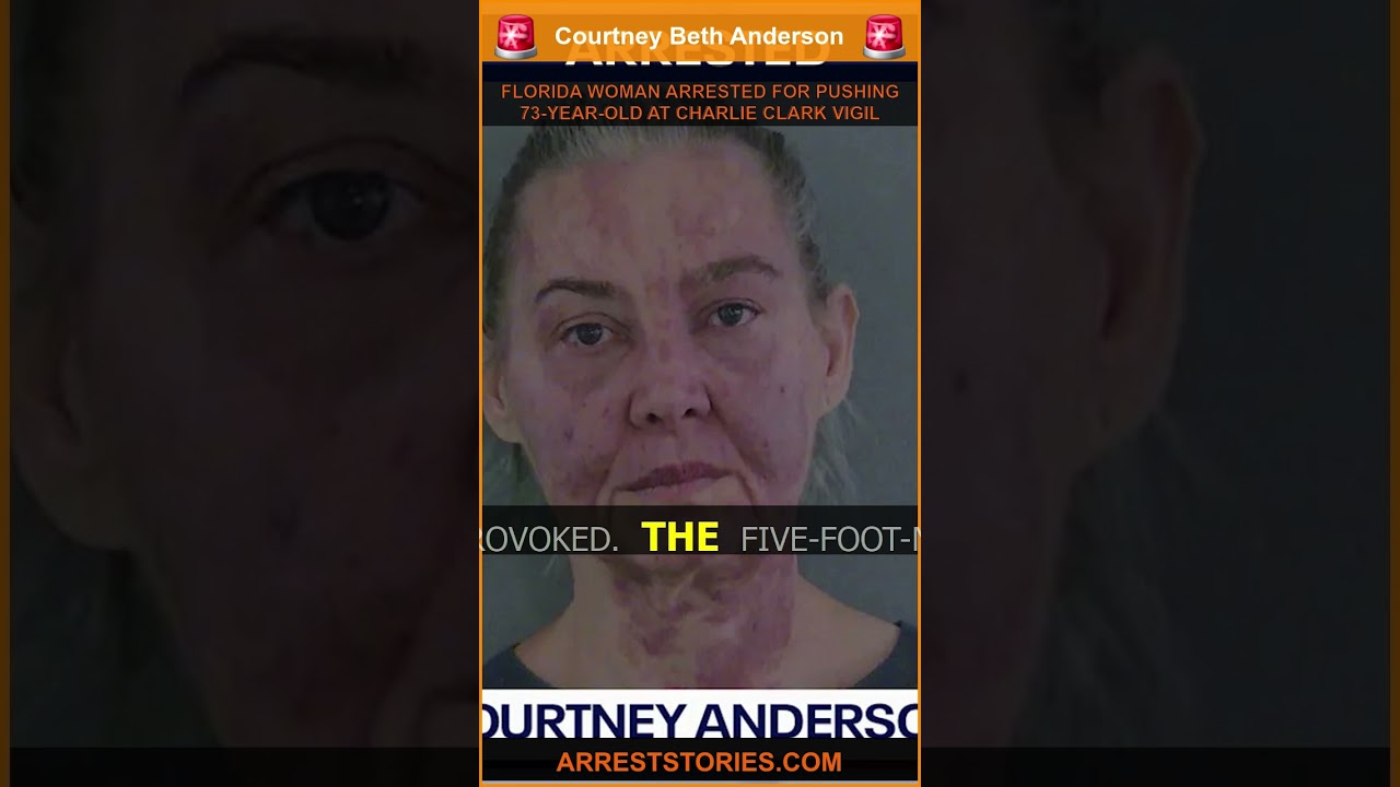 FLORIDA WOMAN ARRESTED FOR PUSHING 73-YEAR-OLD AT CHARLIE CLARK VIGIL