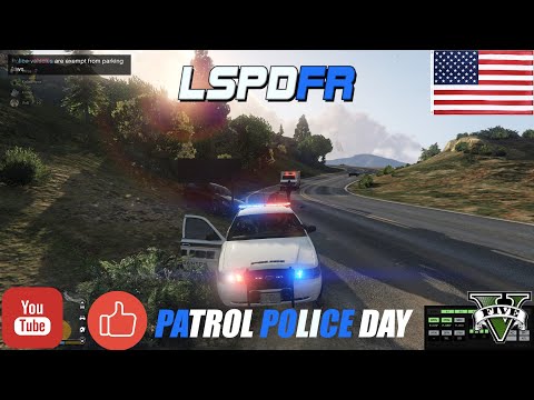 LSPDFR 0.4.7 | POLICE MOD | PATROL DAY