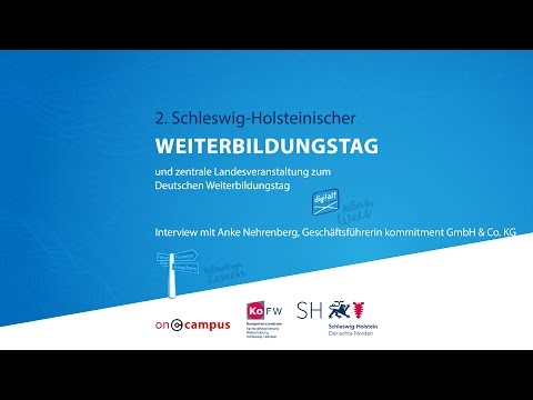 Weiterbildungstag 2016 - Interview mit Anke Nehrenberg zum Thema Weiterbildung 4.0