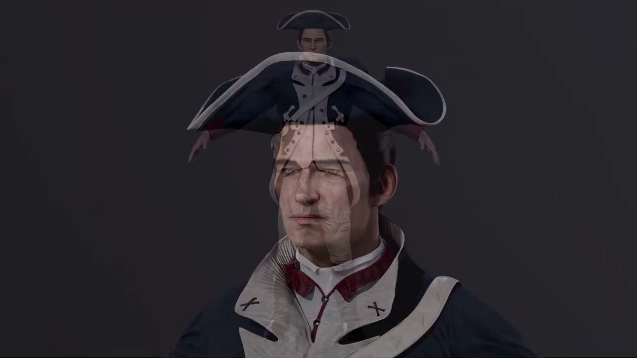 American Soldier 3D Model