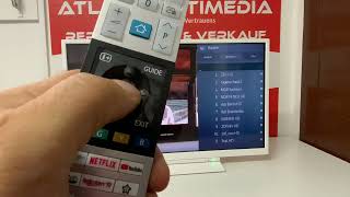 TV Toshiba 32LK3C64DAA Ersteinrichtung-W-Lan verbinden-Sender verschieben