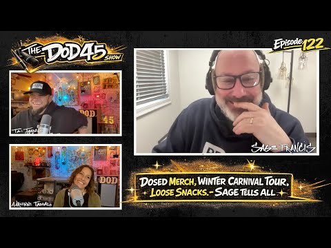 SAGE FRANCIS COMES CLEAN ABOUT THE ACID BEING PUT IN T-SHIRTS!” - Sage Francis on The DOD45 Show