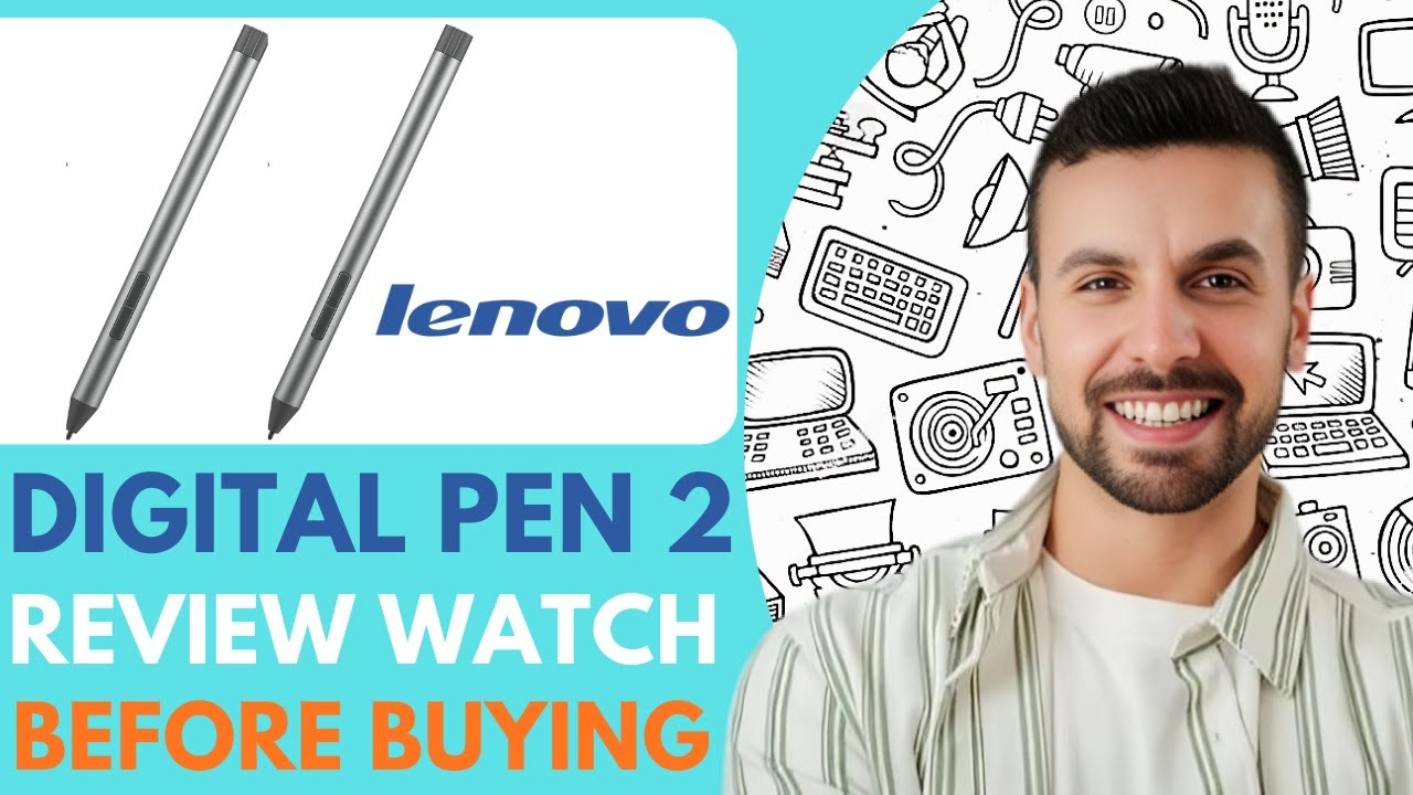 Miniatura da avaliação em vídeo de Caneta Digital Lenovo Digital Pen 2 - GX81J19850